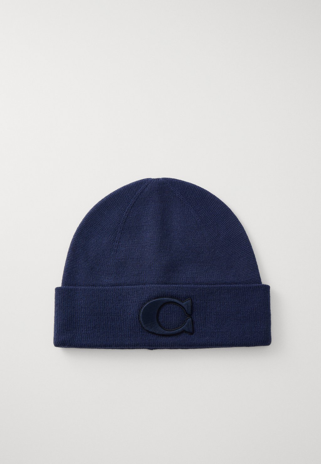 

Шапка VARSITY BEANIE UNISEX COACH, темно-синий