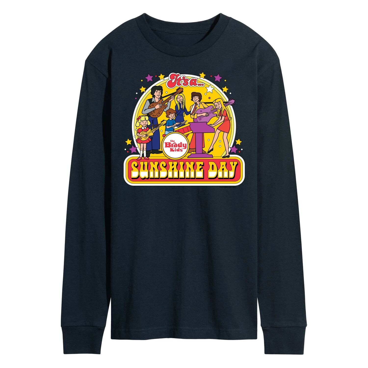 

Мужская футболка с рисунком The Brady Bunch Sunshine Day Licensed Character