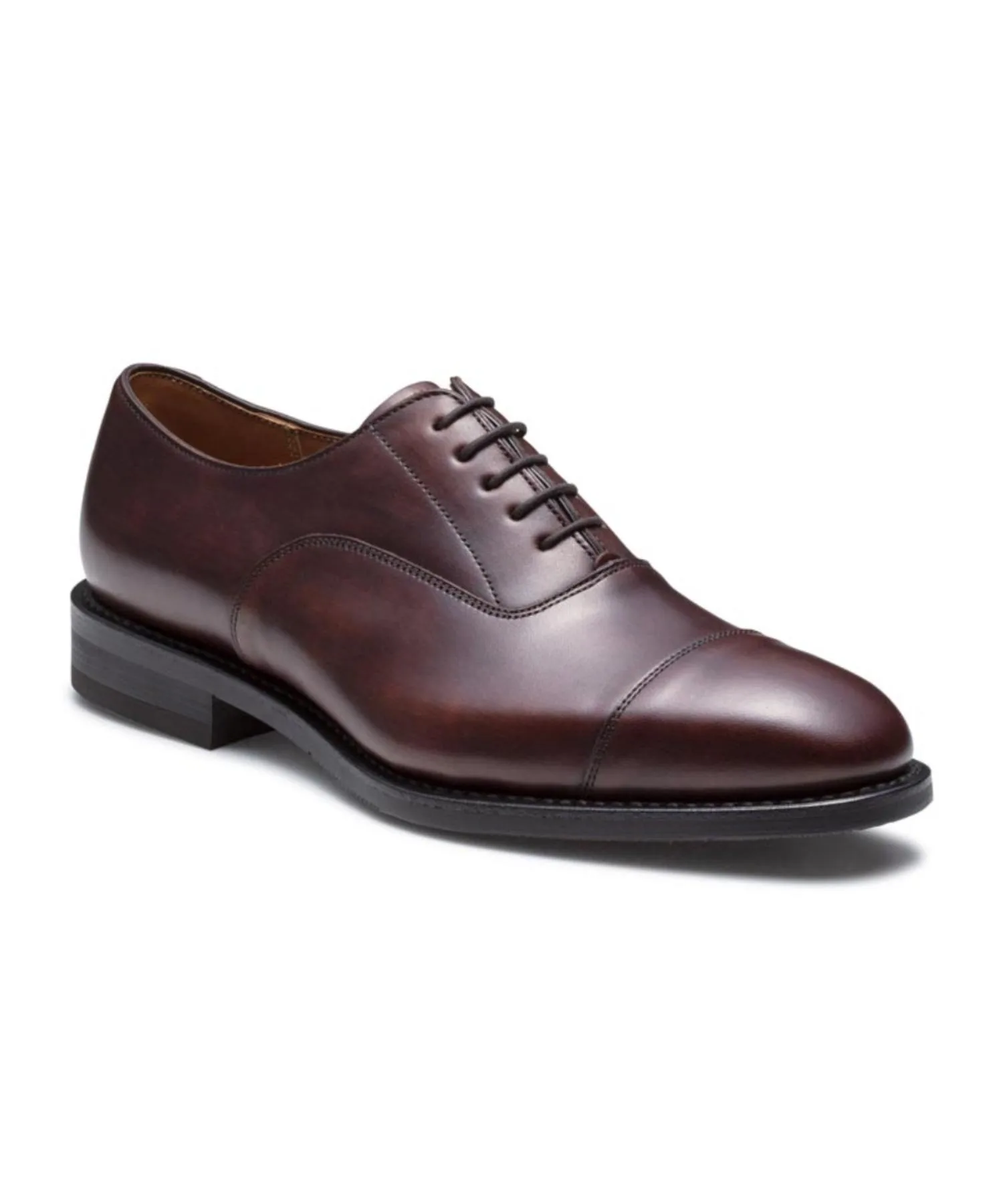 Мужские туфли классические Goodyear Welt 221S REGAL тёмно-коричневые — фото 2