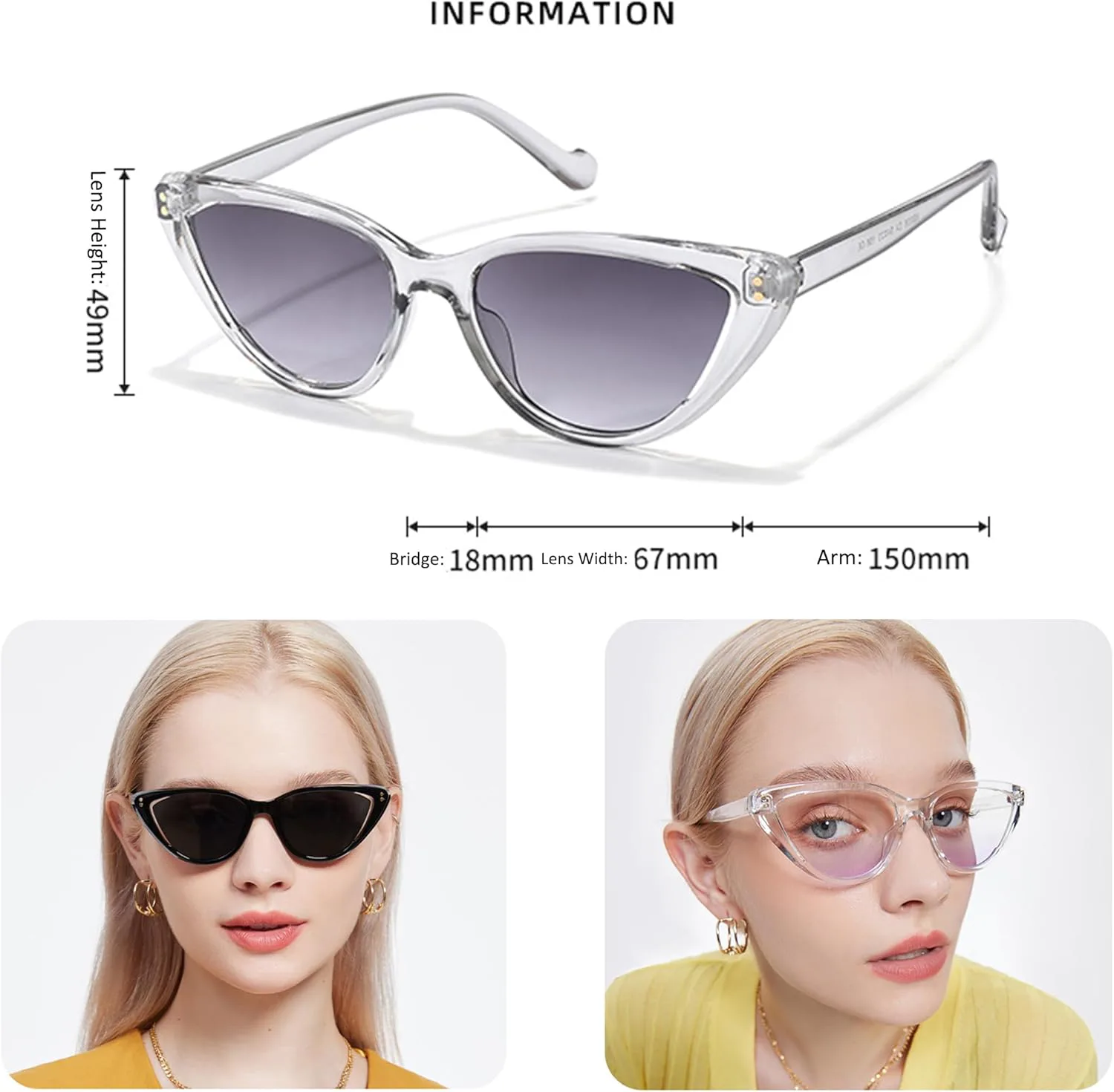 

Солнцезащитные очки bullabulling Hollow Cateye для женщин, классический винтажный дизайн с заостренными линзами и «крыльями» в стиле ретро, Green/Gray Lens