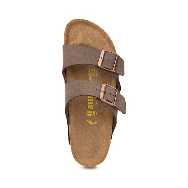 Сандалии Womens Birkenstock Arizona Slide Sandal, мокка — фото 2