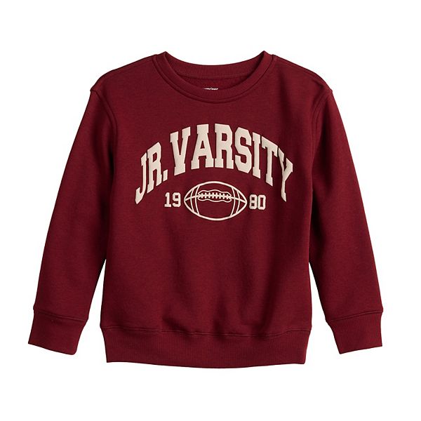 

Графический флисовый свитшот для мальчиков 4-12 лет Jumping Beans, Maroon Varsity