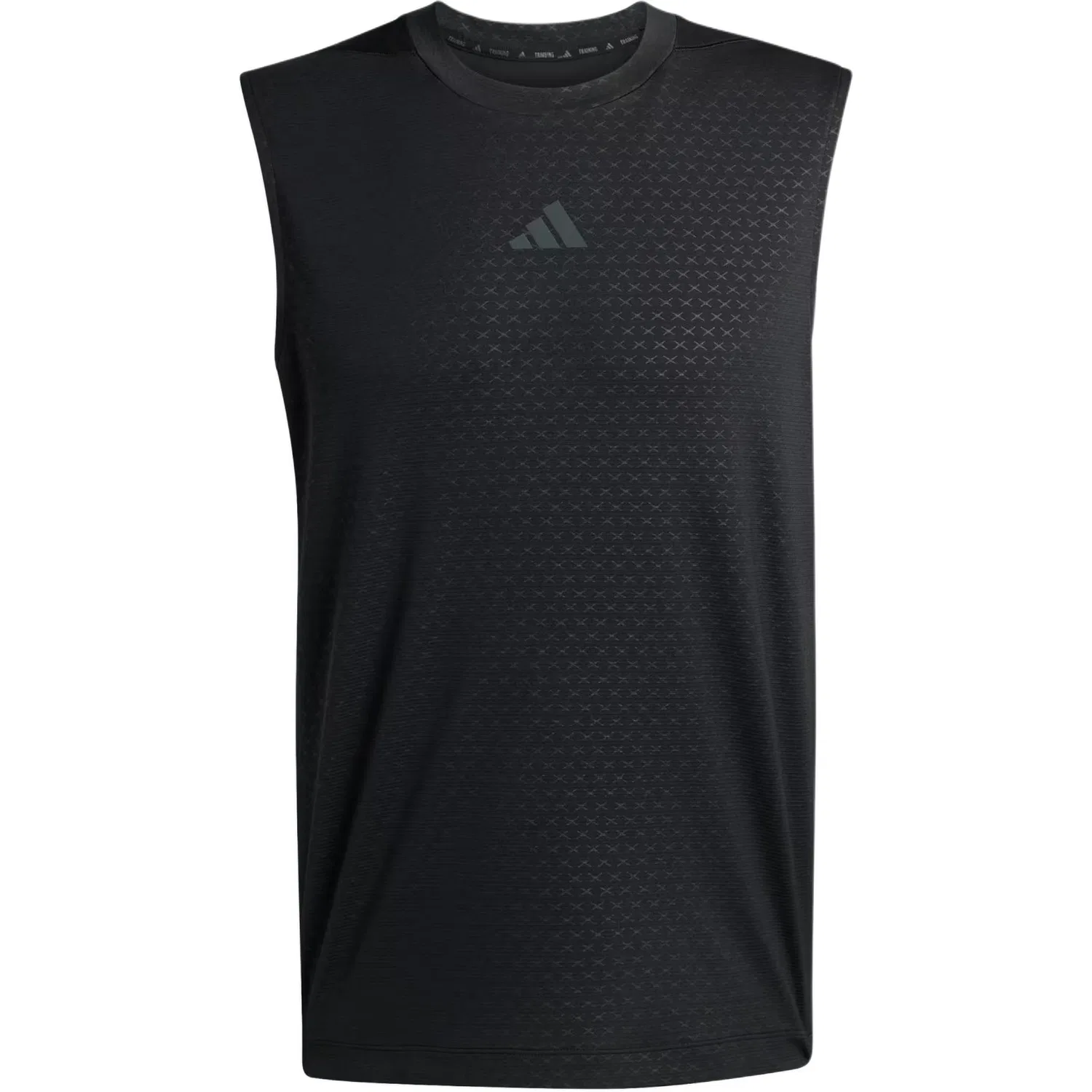 Майка D4T мужская, черная, с круглым вырезом, без рукавов Adidas, Black