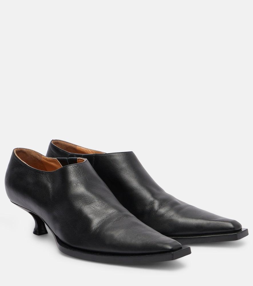 Кожаные ботинки Jodi Calvin Klein Collection, Black
