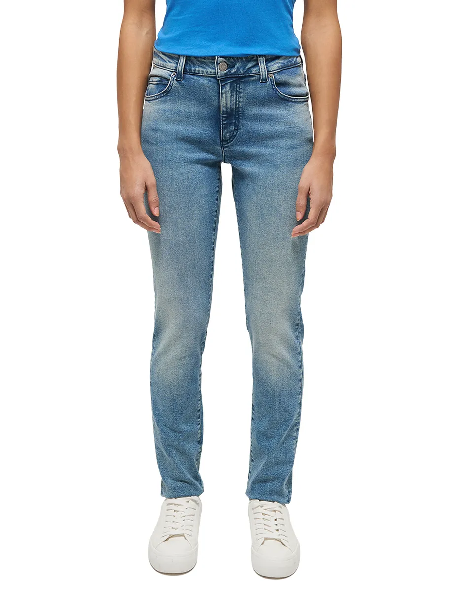 

Узкие джинсы MUSTANG "Style Crosby Relaxed Slim", синий