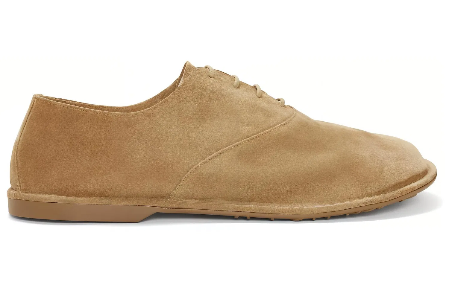 LOEWE Folio Suede Casual Shoes Men's Beige — фото 3