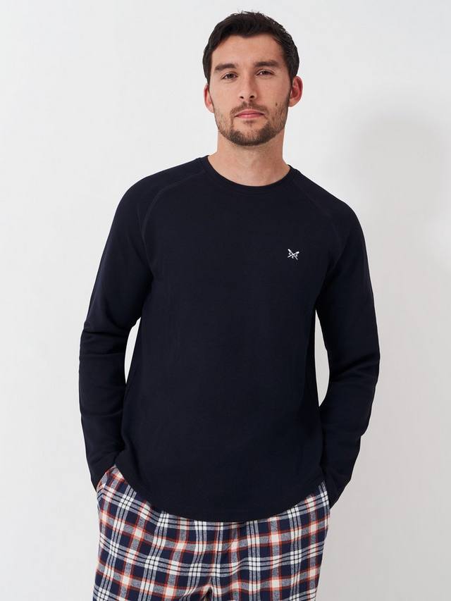 

Футболка с длинным рукавом Crew Clothing, цвет Navy Blue
