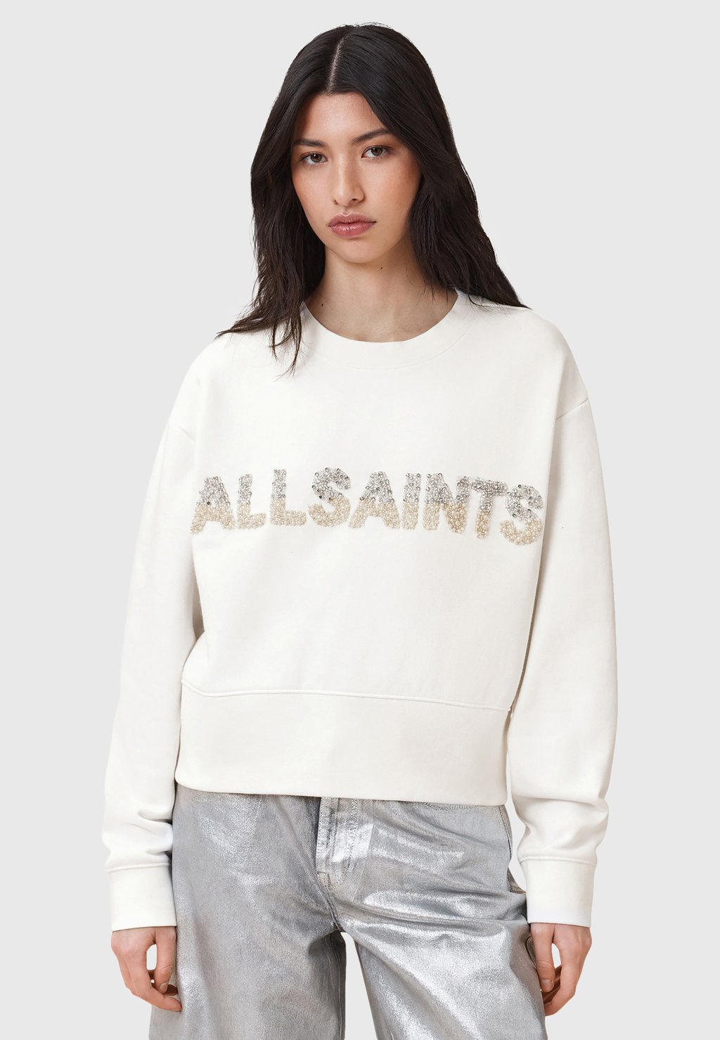 

Толстовка SEPARO PEARL AllSaints, белый