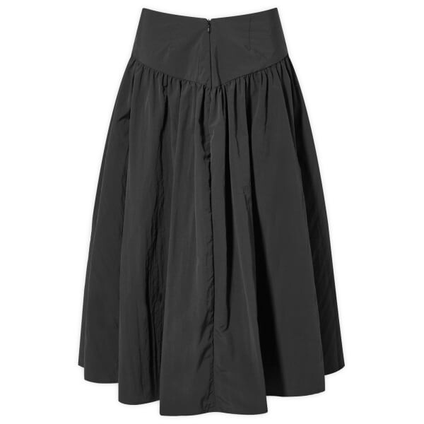 

Юбка миди из нейлона Deba Peachy Den, черный