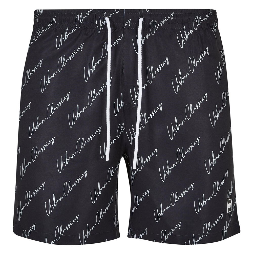 

Шорты для плавания Urban Classics Pattern, черный