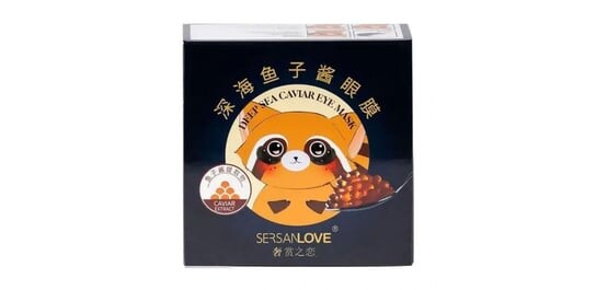 

Маска для глаз Deep Sea Caviar Eye Mask, Гидрогелевые патчи для глаз с золотом и экстрактом красной икры, 60 шт. Sersanlove