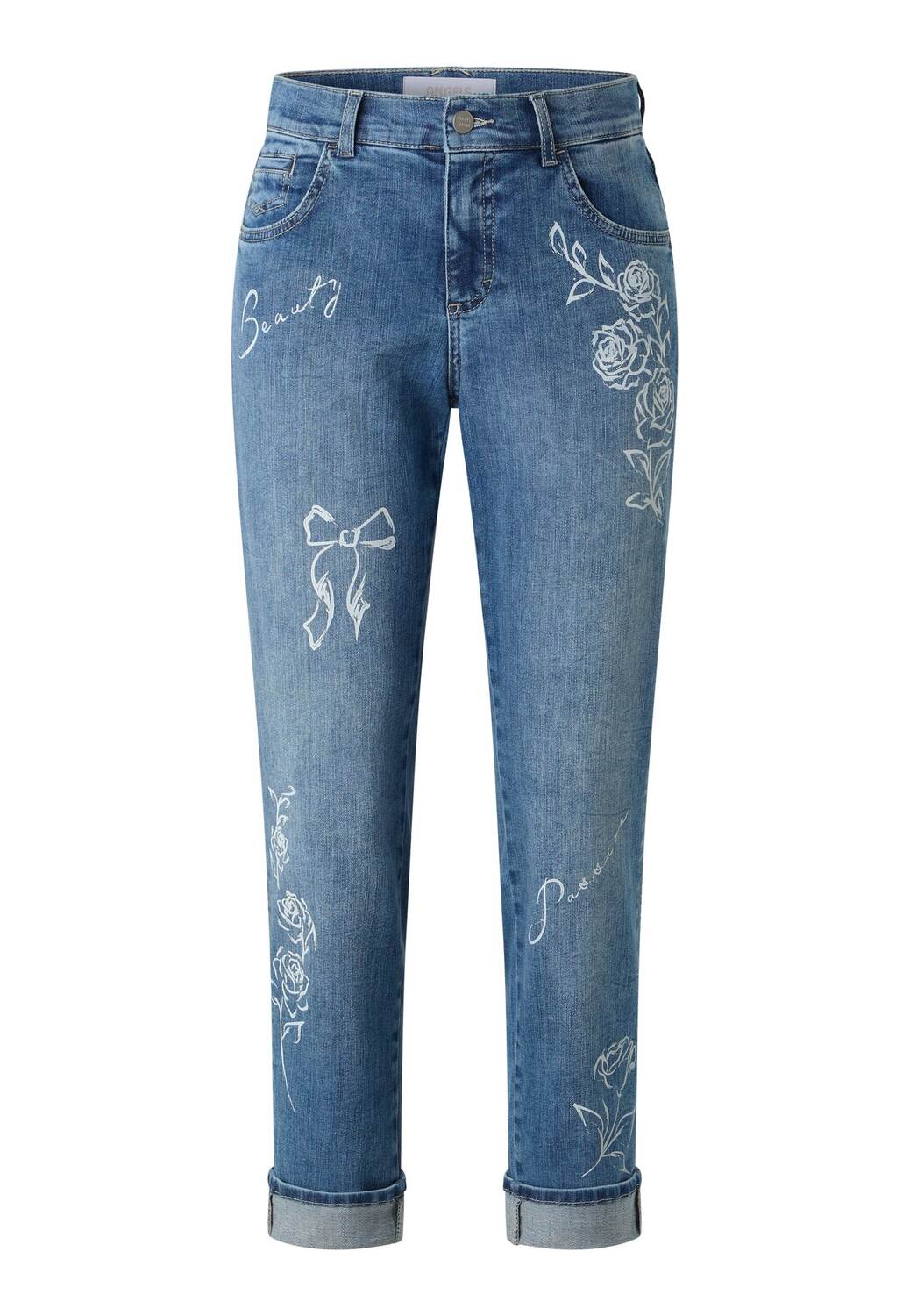 

Angels Джинсы 'Darleen Beauty' в синем дениме, силуэт slim fit