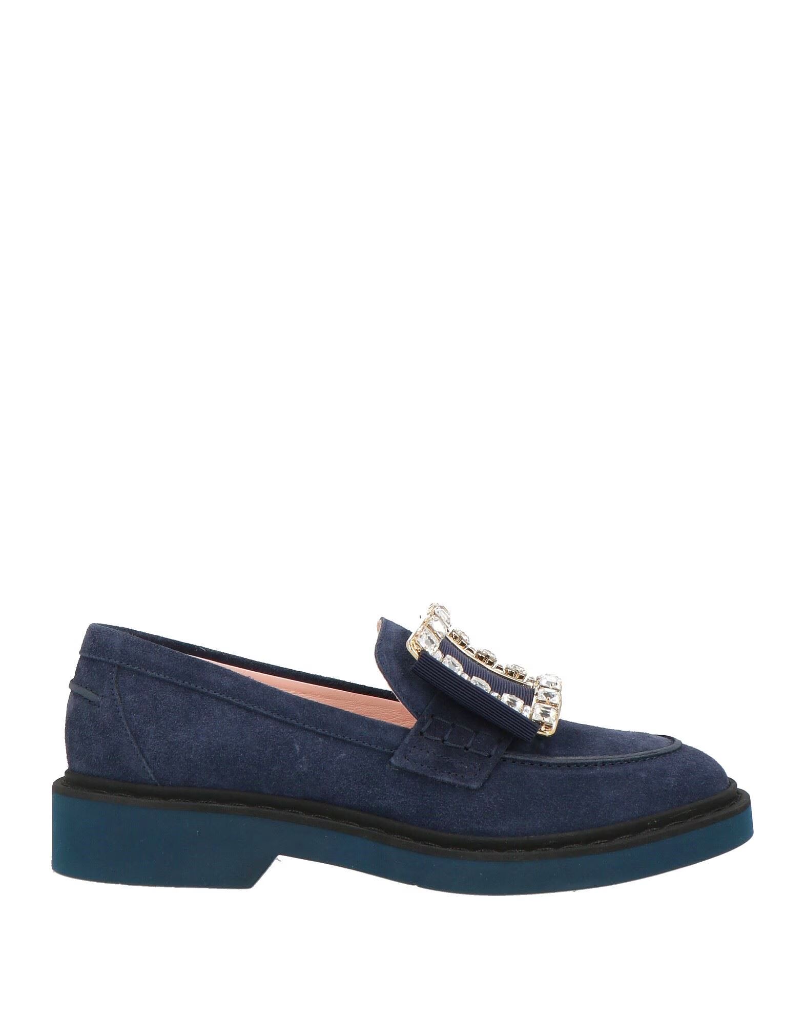 Лоферы Roger Vivier, темно-синий