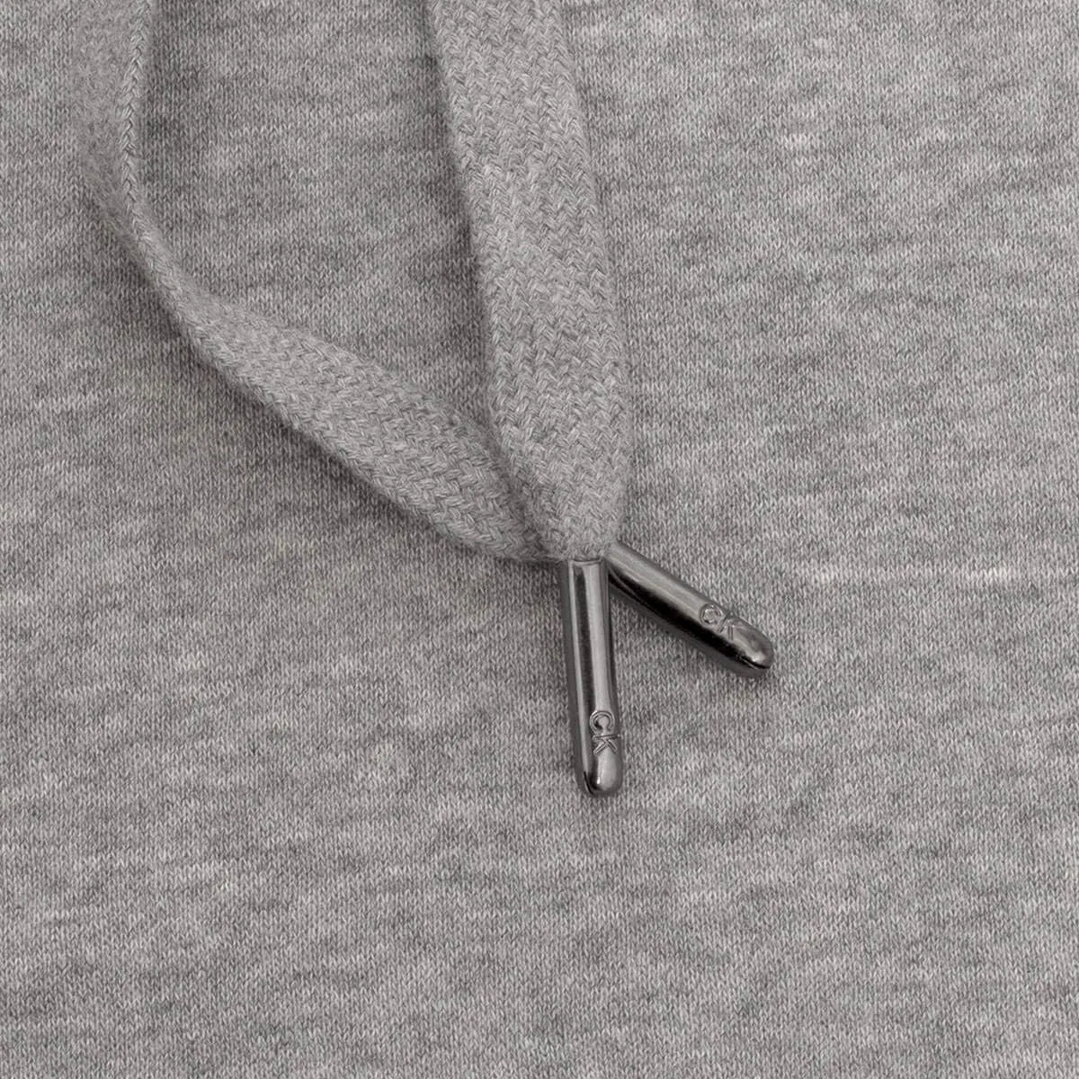 Худи Calvin Klein, серый меланж — фото 4