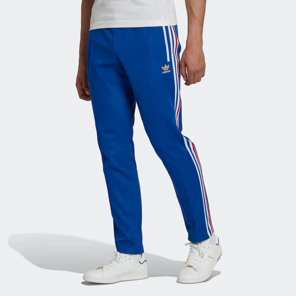 Спортивные штаны Adidas Originals с вышитым логотипом, цвет Blue — фото 2