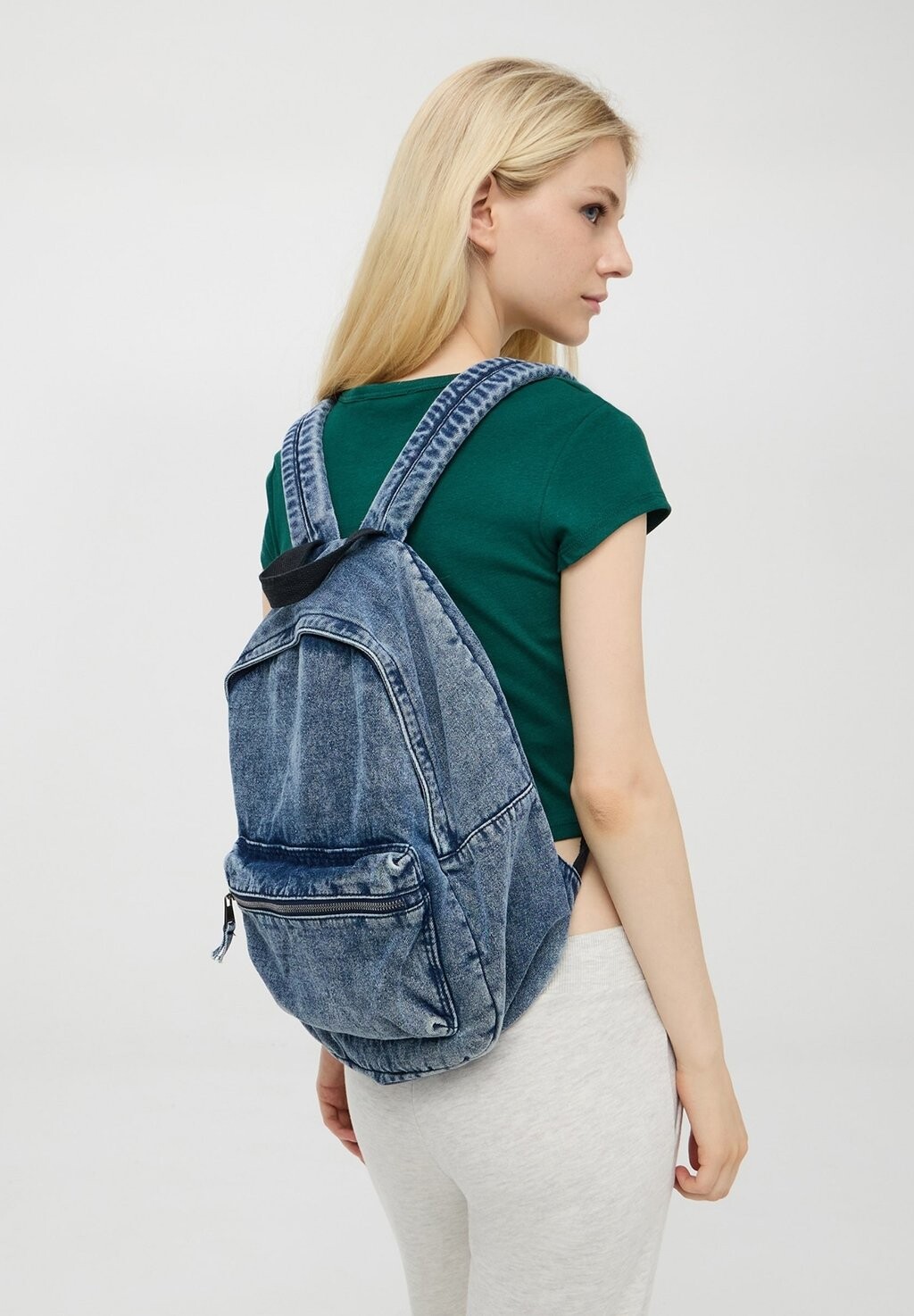 

Рюкзак Terranova, цвет Blu Denim Chiaro