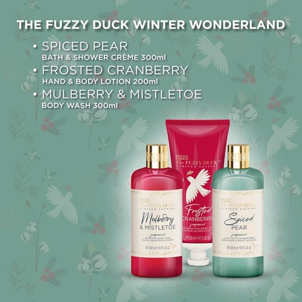 Подарочный набор Fuzzy Duck Winter Wonderland Luxury Body Care для веганов Baylis & Harding — фото 3