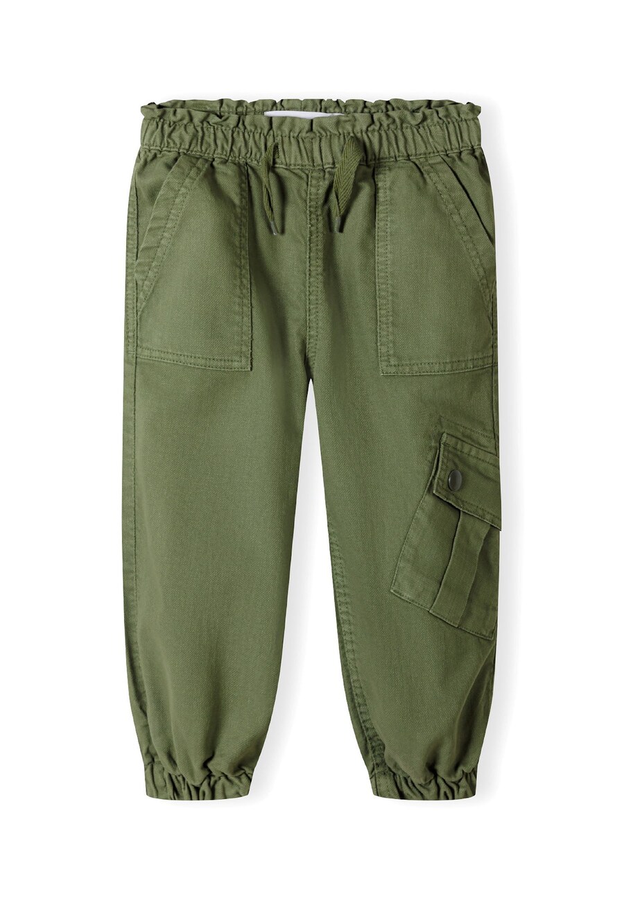 

Тканевые брюки MINOTI Tapered Pants, оливковый