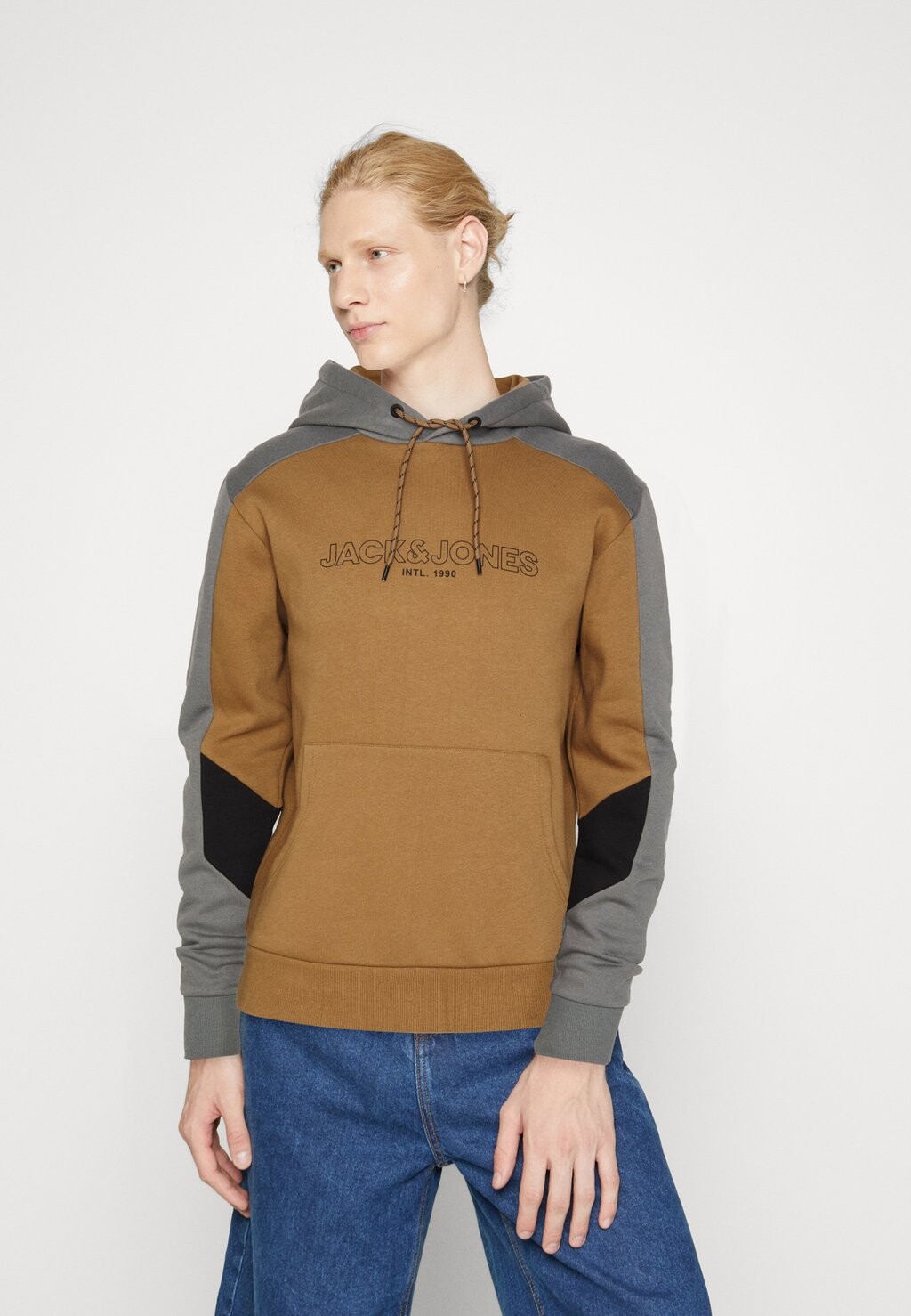 

Толстовка JJANKER SWEAT HOOD Jack & Jones, бежевый