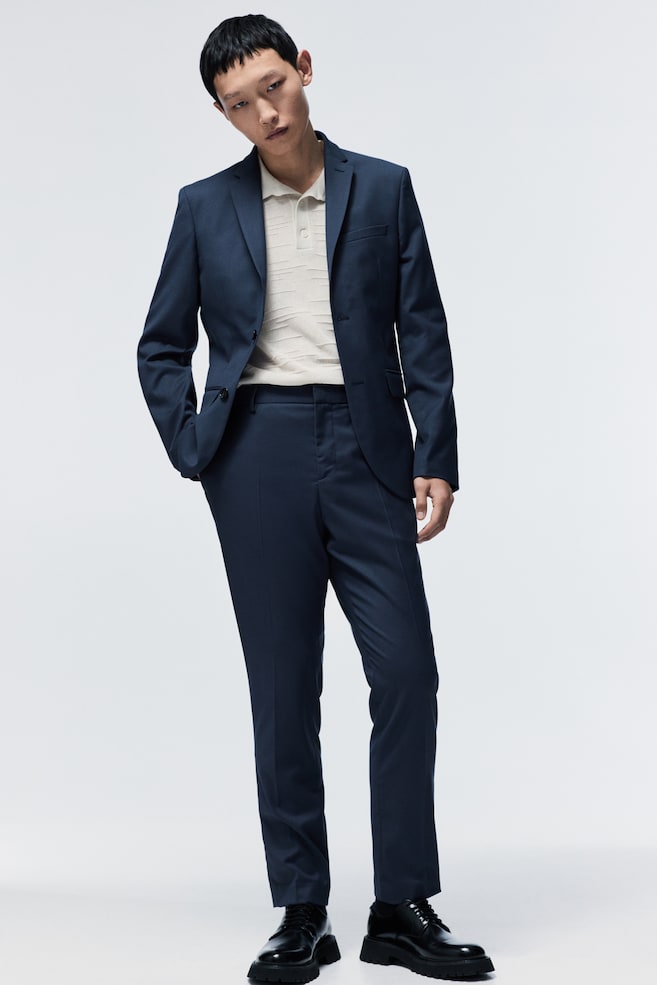 

Облегающие брюки H&M, синий