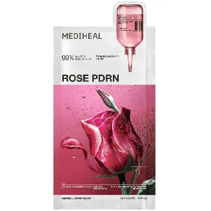 

Маска для лица Essential Mask Rose Pdrn, 24 мл Mediheal