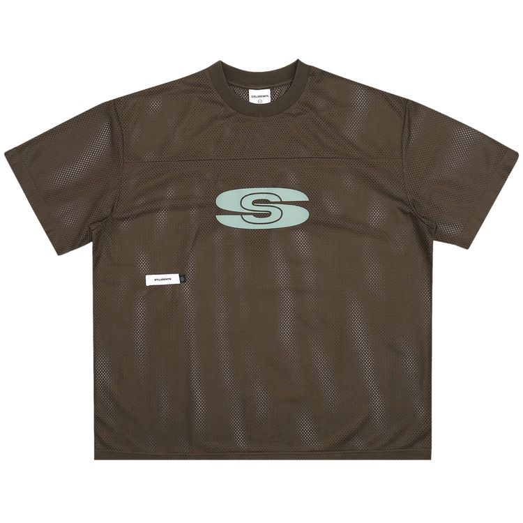 

Футболка Students Ebens Mesh T-Shirt 'Olive', зеленый