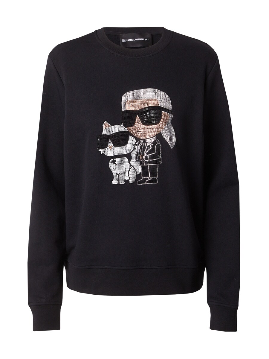 

Свитер Karl Lagerfeld Sweatshirt Ikonik 2.0, черный