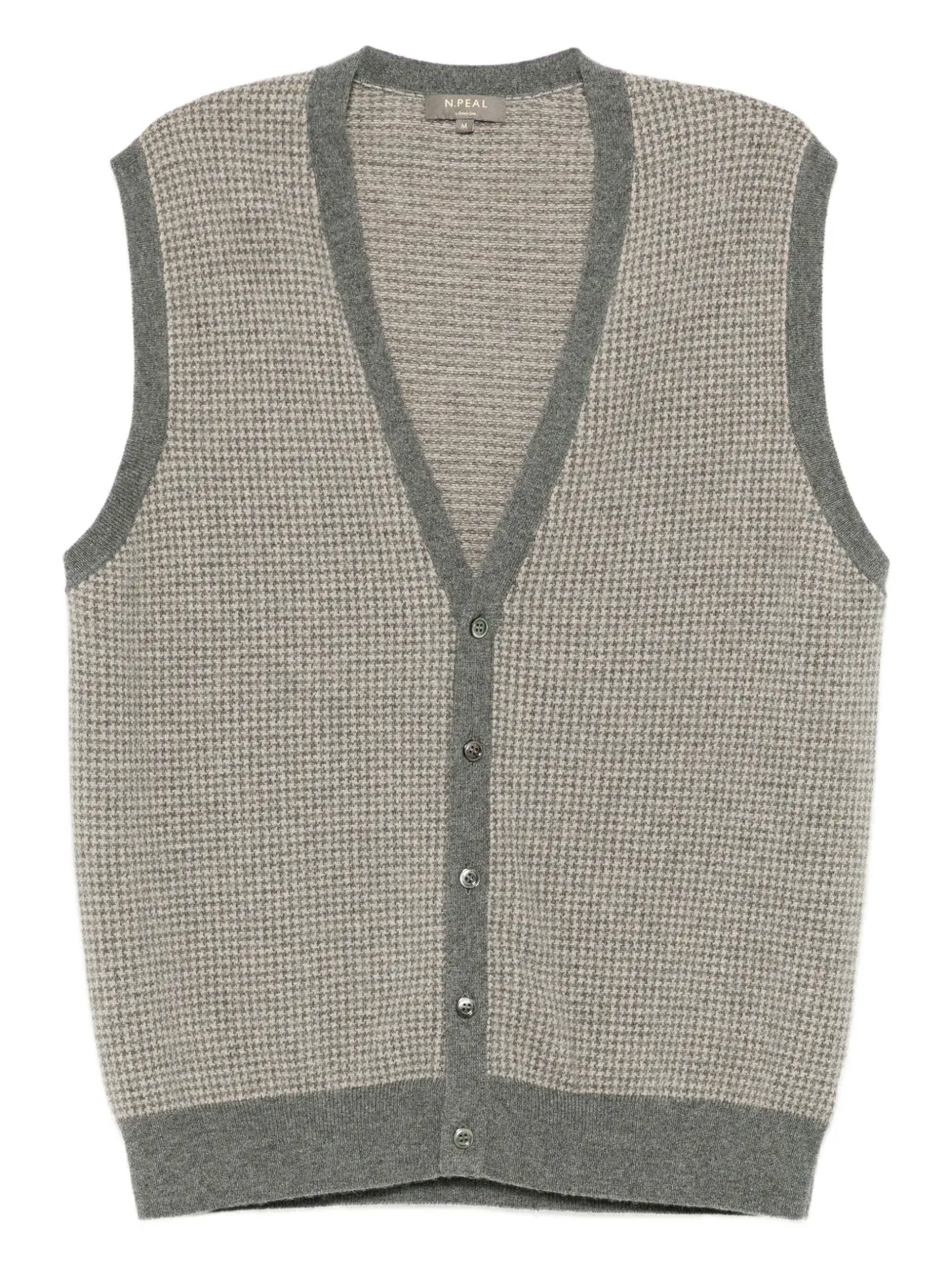 

Жилет без рукавов N.Peal, серый