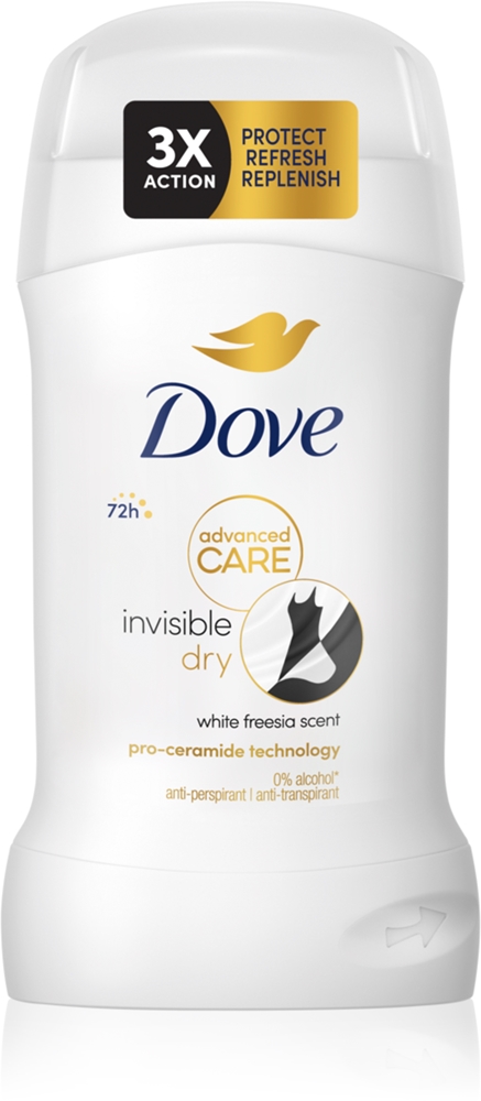

Невидимый сухой антиперспирант-карандаш Advanced Care Dove, 50 мл