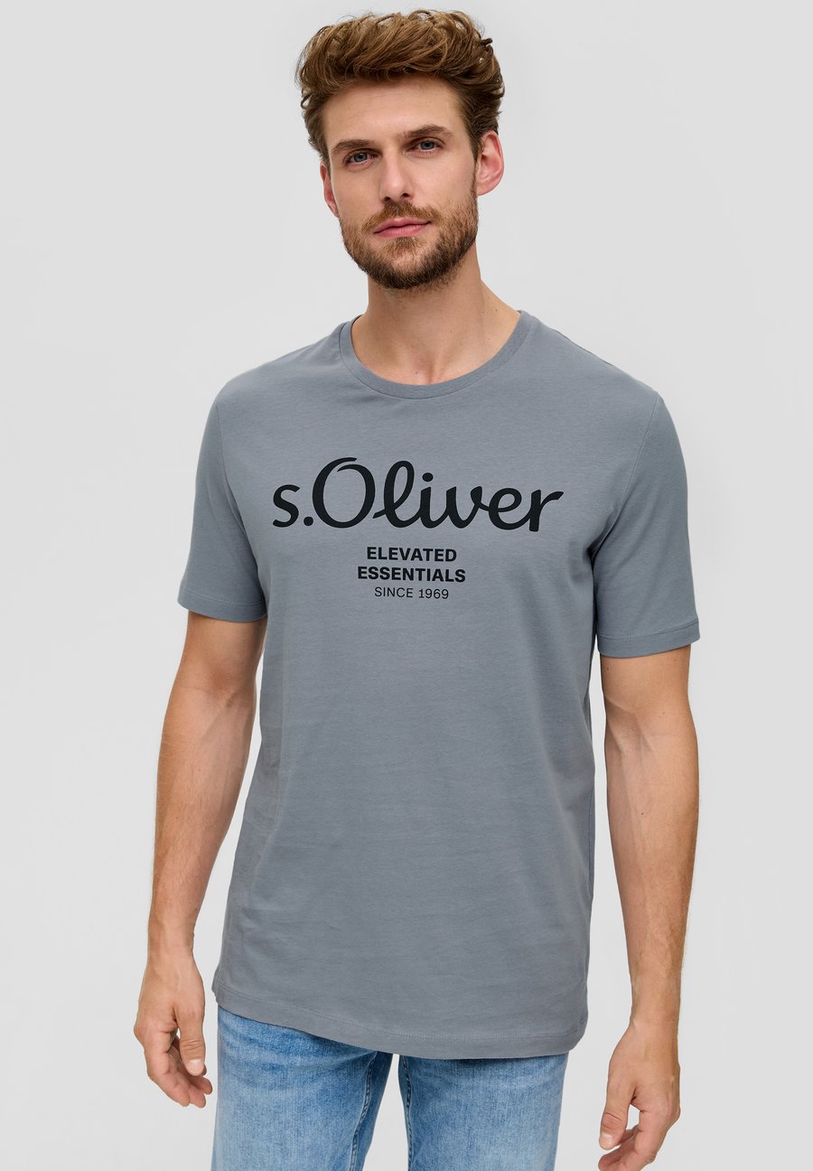 

Футболка s.Oliver KURZARM, Schiefergrau/Dark Grey, Серый, Футболка s.Oliver KURZARM, Schiefergrau/Dark Grey
