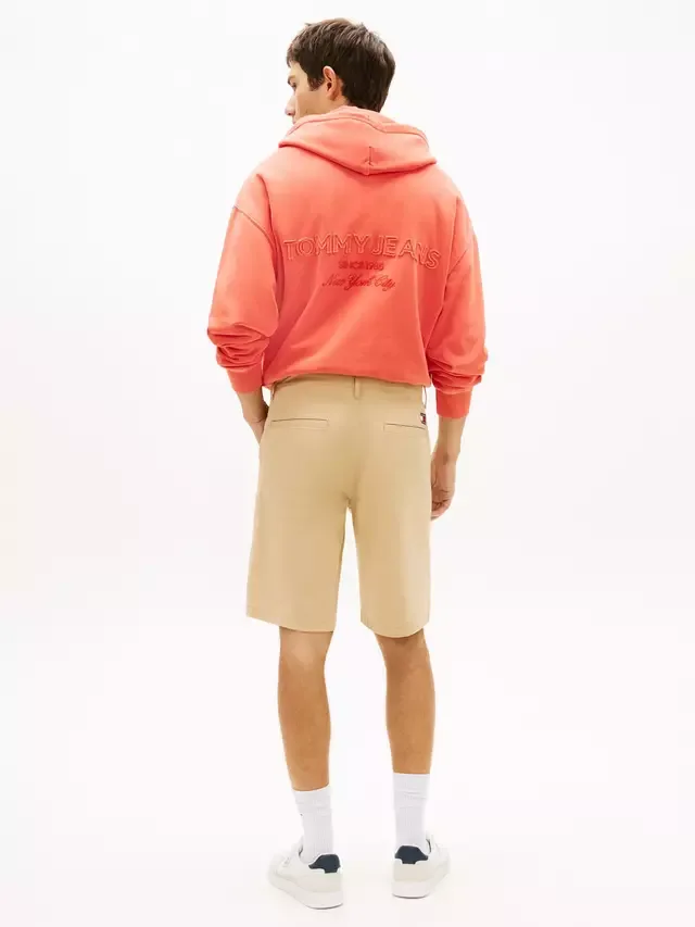 Шорты-чиносы из саржи Scanton Tommy Hilfiger, Beige — фото 3