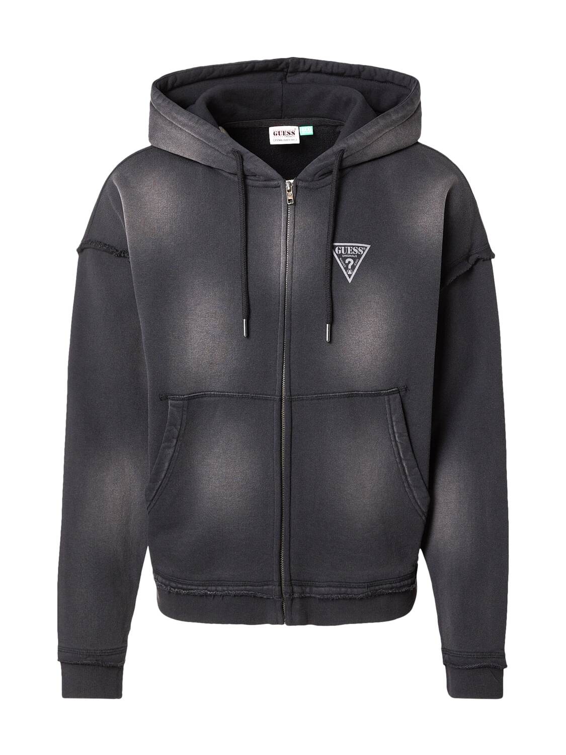 

GUESS Originals Худи на молнии в черном цвете