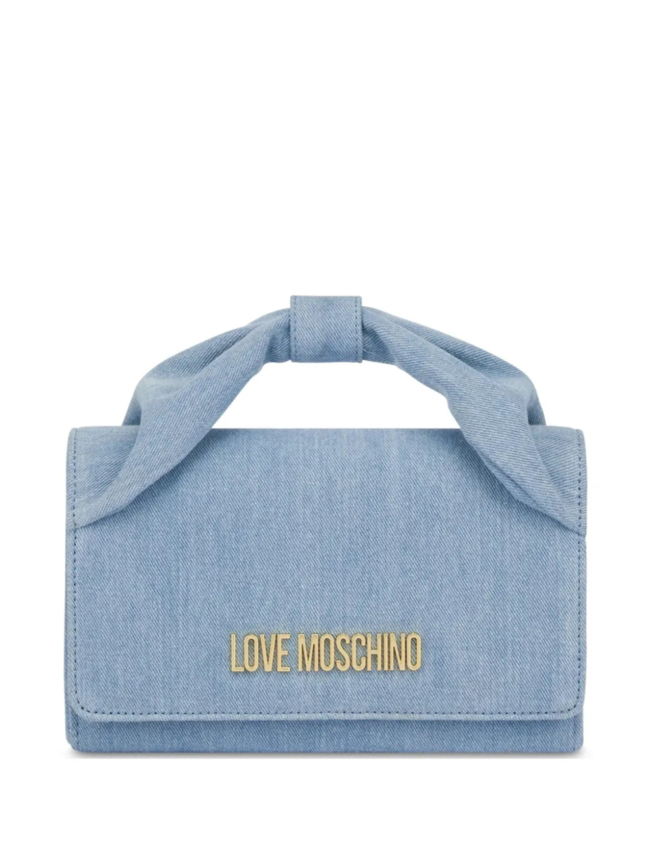 

Джинсовая сумка через плечо Love Moschino, синий