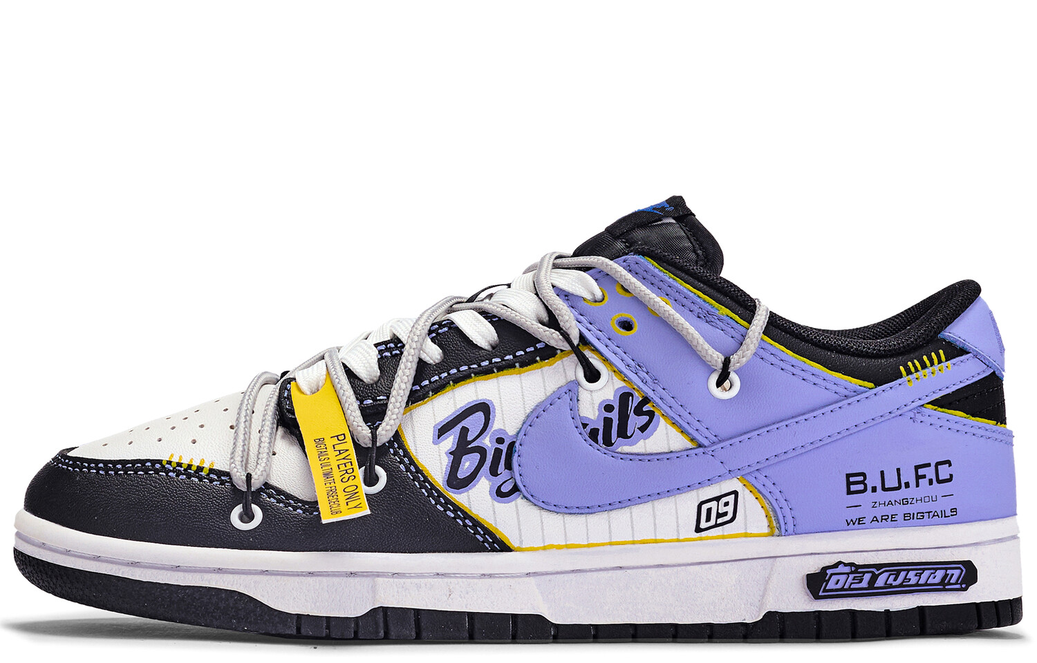

Кроссовки Nike Dunk Skateboard Shoes Unisex Low-Top Blue Black/White