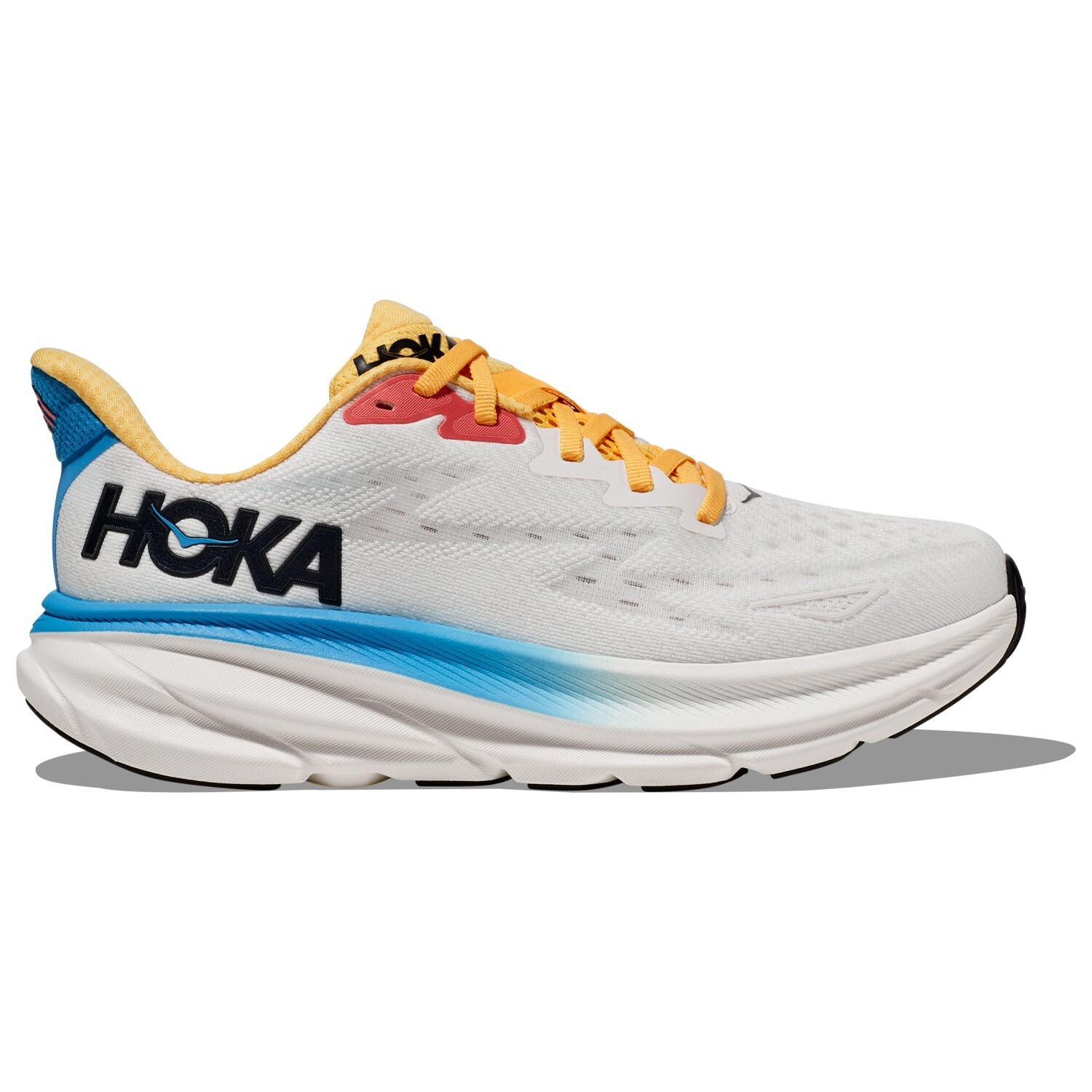 

Беговая обувь Hoka Women's Clifton 9, цвет Blanc De Blanc/Swim Day