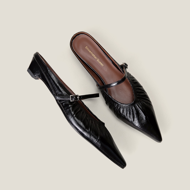 SHOEMAKER QUEEN Женские противоскользящие закрытые тапочки устойчивые к истиранию стильный серебристый, цвет Stylish Silver — фото 4