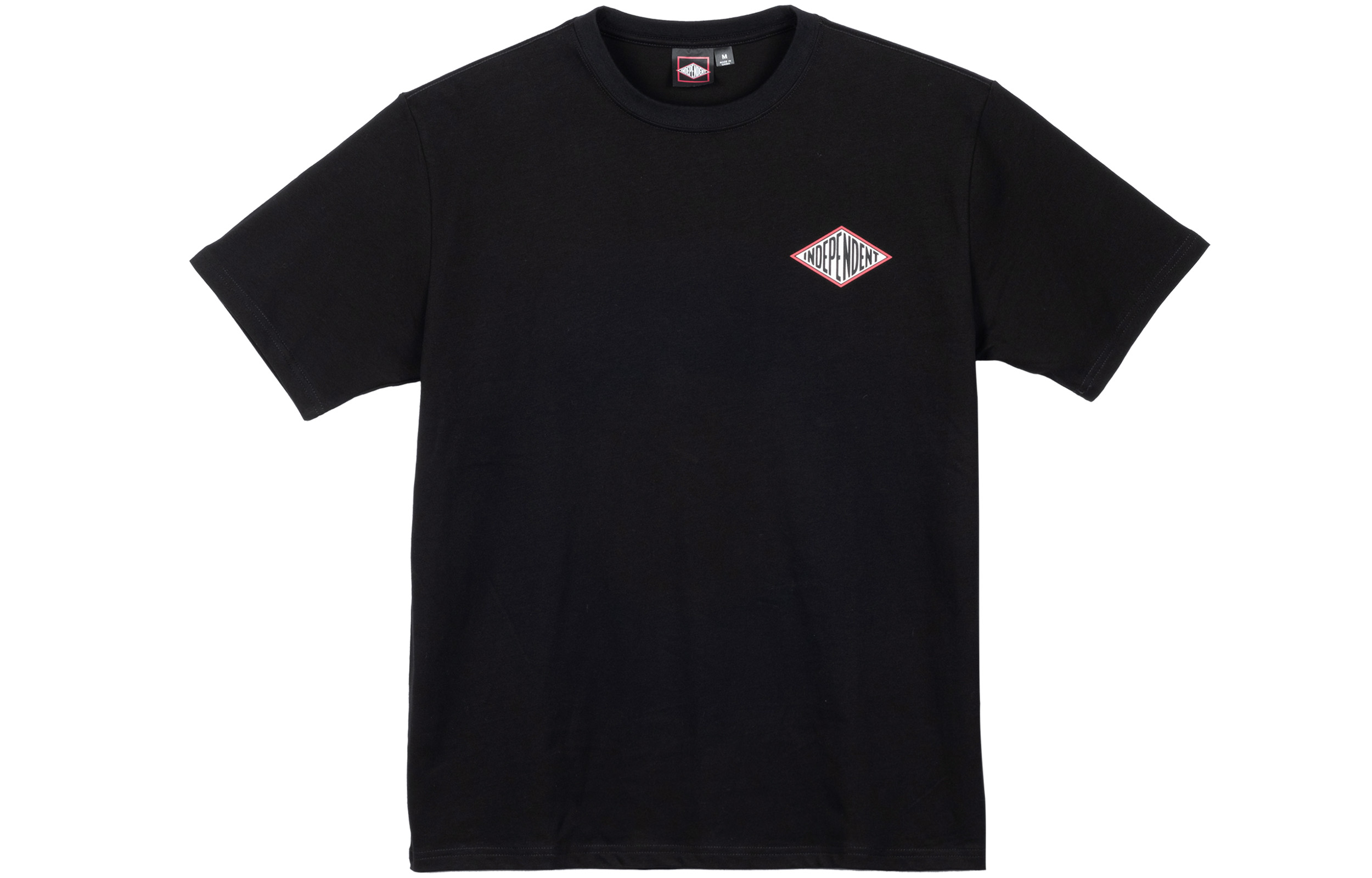 

Футболка с рукавом три четверти унисекс INDEPENDENT, черный