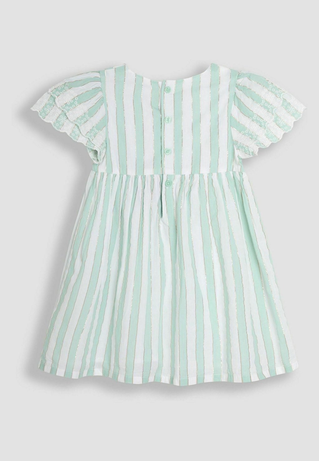 Повседневное платье REGULAR FIT - FRILL SLEEVE  JoJo Maman Bébé, светло-зеленый — фото 2