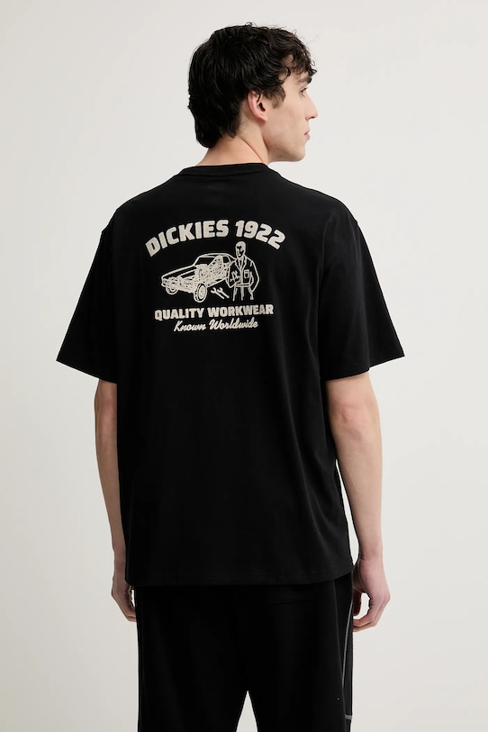 

Хлопковая футболка Dickies, черный