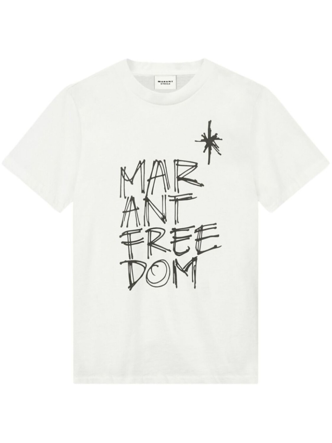 

MARANT ÉTOILE футболка Зоэлин, белый