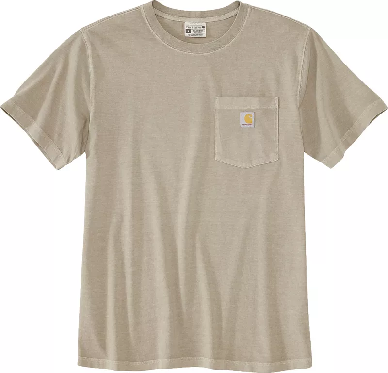 

Мужская футболка с коротким рукавом Carhartt Garment Dye, цвет Greige