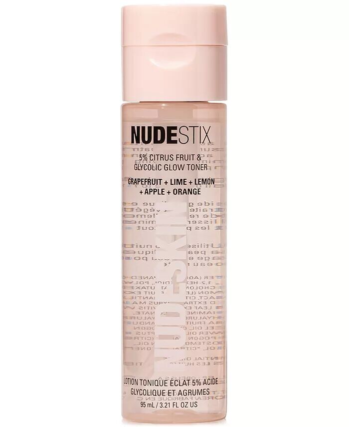 

Тоник для сияния с цитрусовыми и гликолевой кислотой Nudeskin, 5%, 3,21 унции Nudestix