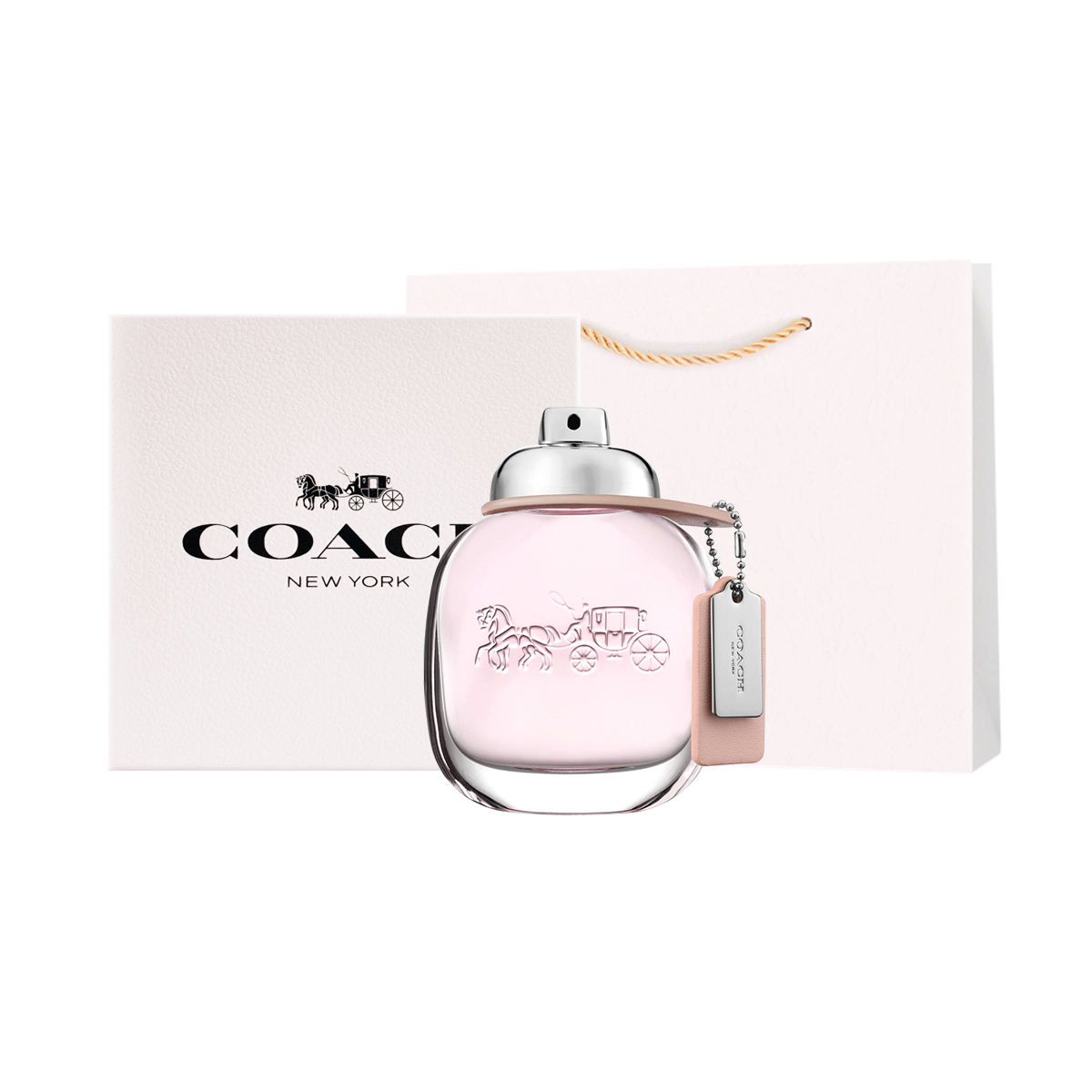 COACH Женские духи new york/misty rose, подарочный набор туалетной воды 30ml/50ml/90ml — фото 2