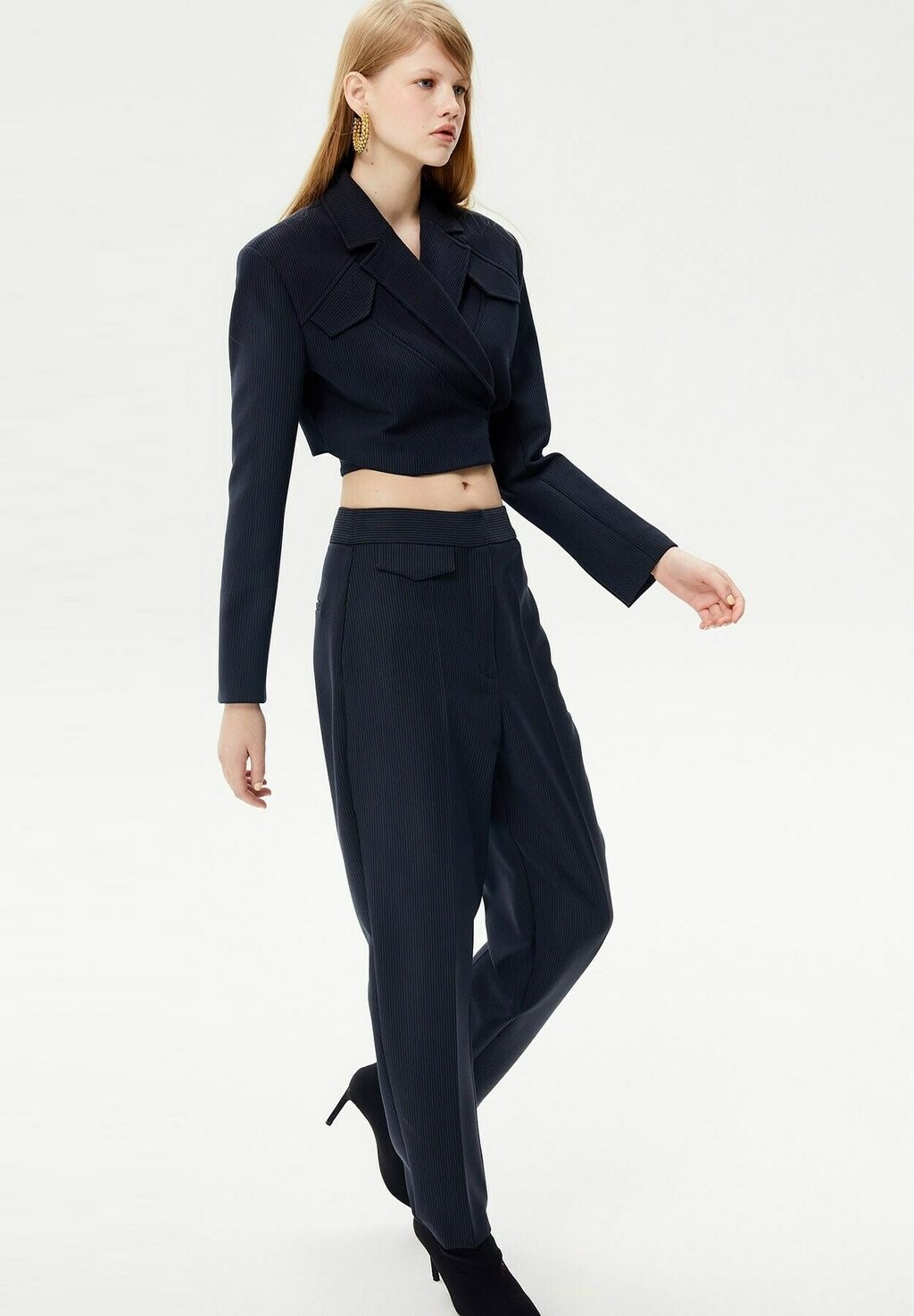 

Брюки STRAIGHT FIT Rue les créateurs, темно-синий