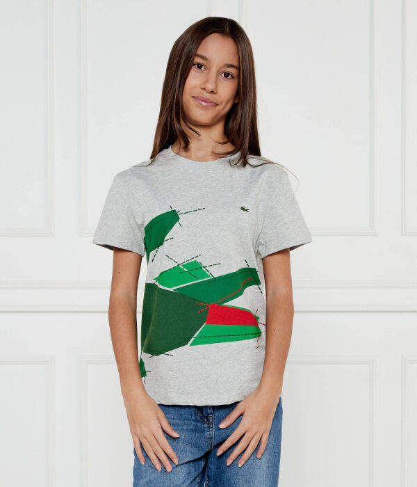 

Футболка Relaxed Fit Lacoste, серый