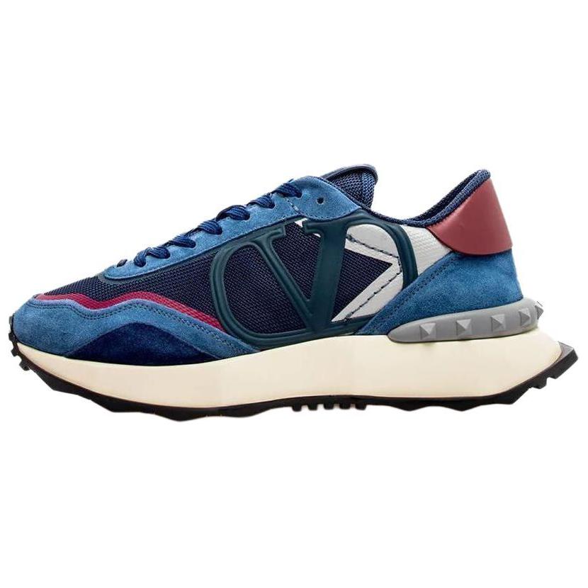 

Valentino Кроссовки Rockstud Low top спортивные повседневные мужские blue