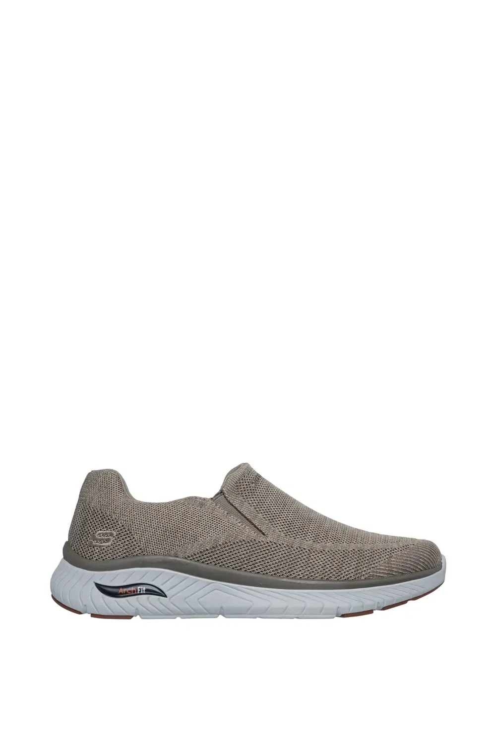 Кроссовки Skechers Arch Fit Crosser Locke, серо-коричневый — фото 2