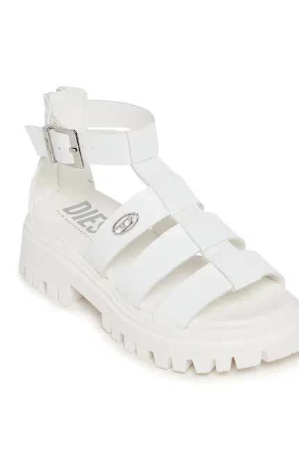 Сандалии D-SANSTRY SANDALS Diesel, белый — фото 4