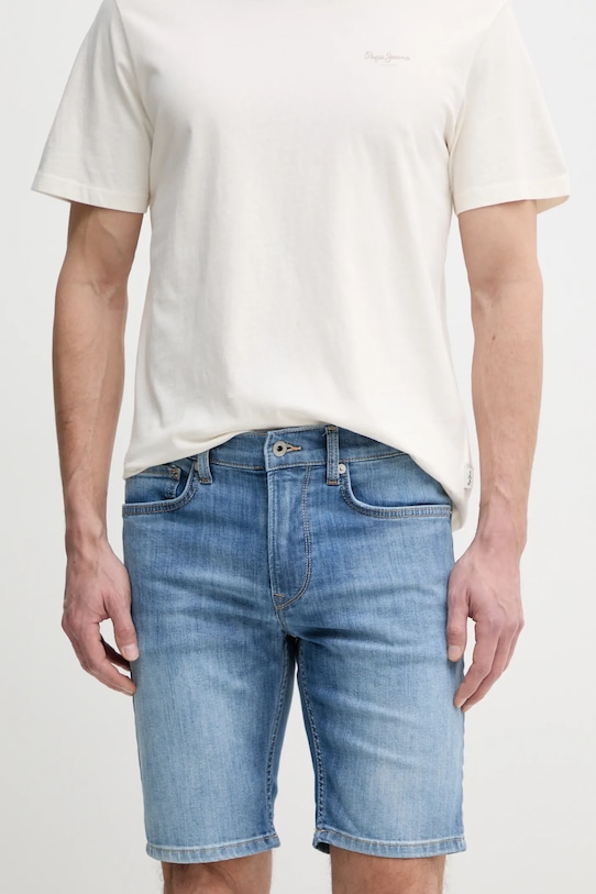 

Шорты джинсовые узкие SLIM SHORT HATCH Pepe Jeans, синий