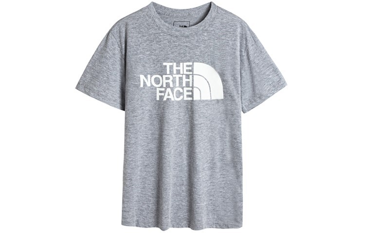 

Футболка мужская светло-серая The North Face, серый